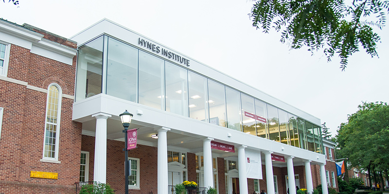 Hynes Institute is built on top of Spellman Hall.