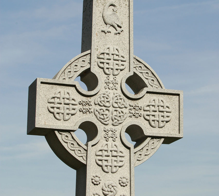 Iona College's Celtic Cross.