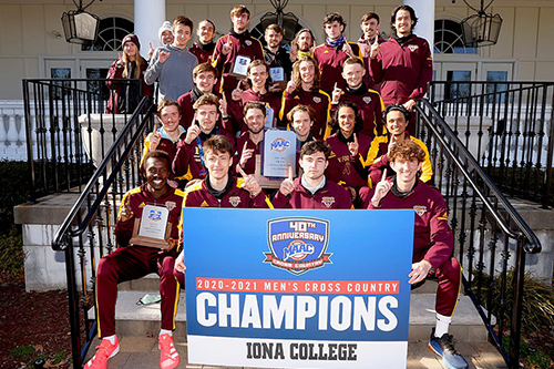 2021 Iona Men's Cross Country.