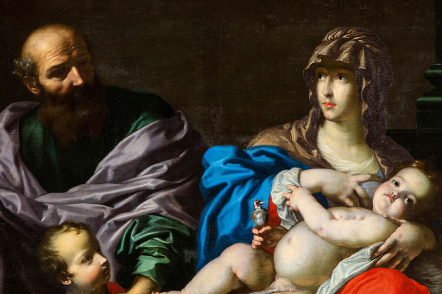 Cesare Dandini’s Holy Family with the Infant St. John. 