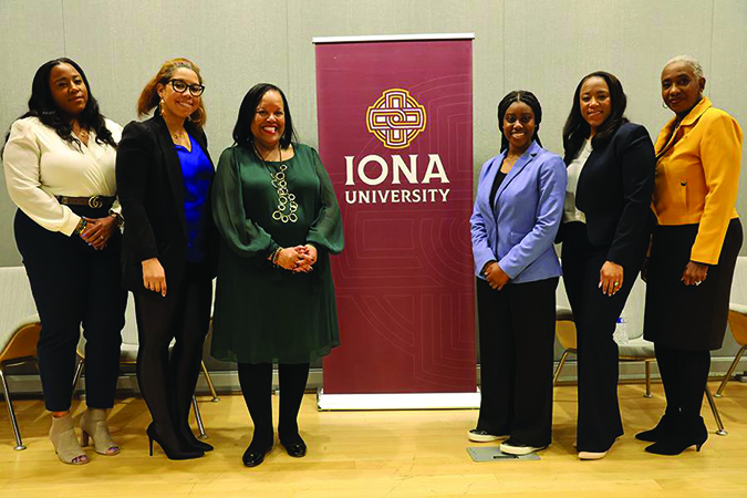 Black Alumni Panel group.